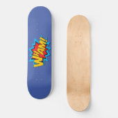 Skateboard - Wham! Bleu moyen (Recto)