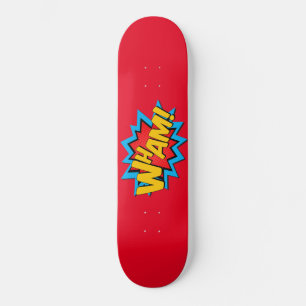 Skateboard - Wham! Heet Rood