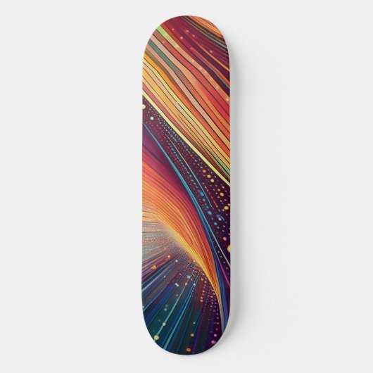 Skateboard Whirlpool Abstrait (Recto)