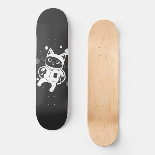 Skateboard Whiskers dans l'espace (Recto)