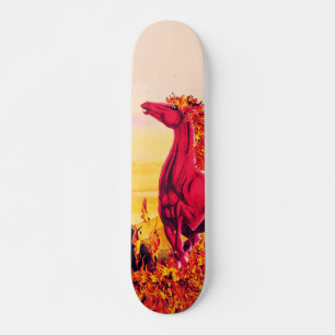 Skateboard Wild Fire Horse