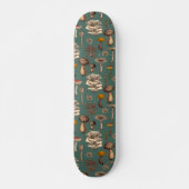 Skateboard Wild Mushrooms (Devant)