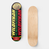 Skateboard WILDFIYAH JMT OFFICIAL (C) 8 Patinage de 1/4" (Recto)