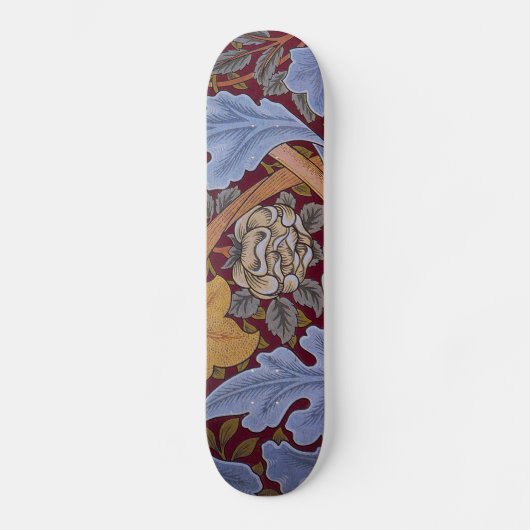 Skateboard William Morris Acanthus St James Wallpaper (Recto)