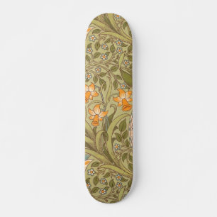 Skateboard William Morris Daffodil Garden Flower Classic Bota