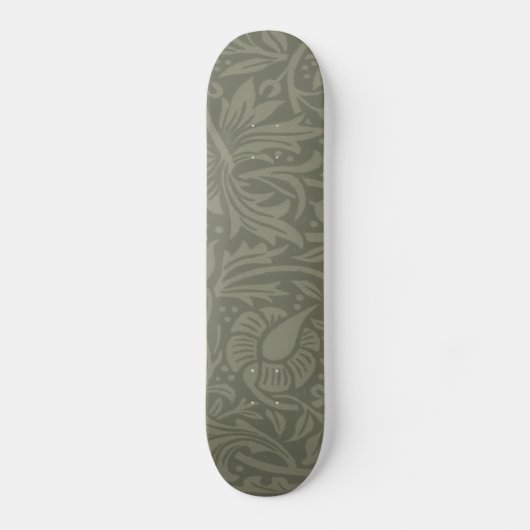 Skateboard William Morris Daffodil Papier peint floral (Recto)