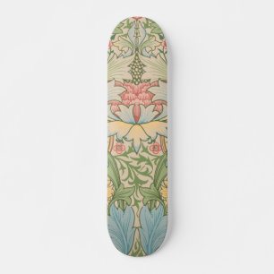 Skateboard William Morris Fleur de Myrte Floral Botanique