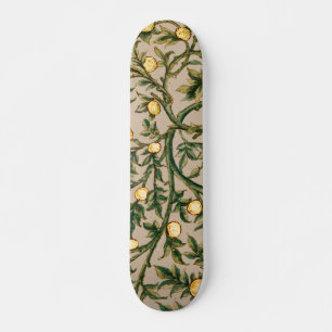 Skateboard William Morris Floral Fruit Jardin Fleur Classique