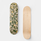 Skateboard William Morris Fruit Floral Jardin Fleur Classique (Recto)