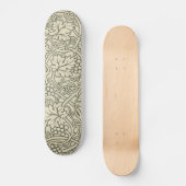 Skateboard William Morris Grapevine Papier peint vert (Recto)