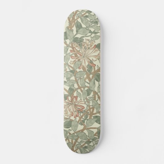 Skateboard William Morris Honeysuckle Fond d'écran (Recto)