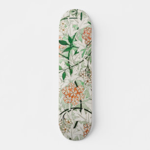 Skateboard William Morris Jasmine Garden Flower Classic