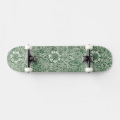 Skateboard william morris marigold vert floral fleur (Horz)