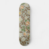 Skateboard William Morris Motif d'art (Recto)