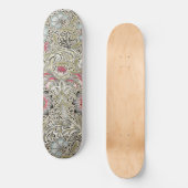 Skateboard william morris papier peint coq floral (Recto)