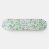 Skateboard William Morris Pois doux Motif Floral Classique (Horz)