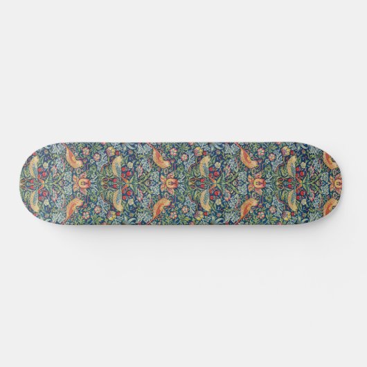 Skateboard William Morris - Thief aux fraises (Horz)