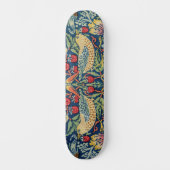 Skateboard William Morris - Thief aux fraises (Recto)