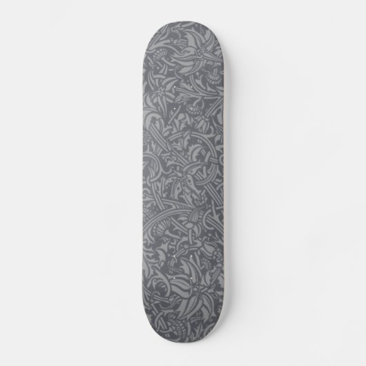 Skateboard William Morris Thistle Fond d'écran floral (Recto)