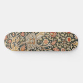 Skateboard William Morris Trent Garden Flower Classic Botanic (Horz)
