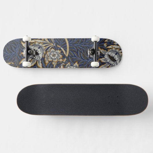 Skateboard william morris tulip and willow tapestry pattern (Horz)