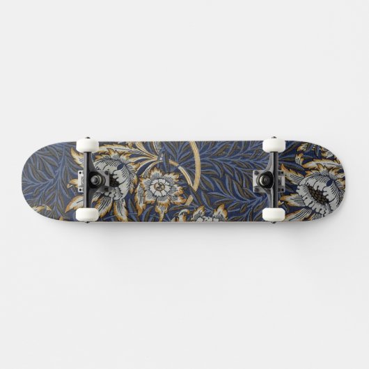 Skateboard william morris tulip and willow tapestry pattern (Horz)