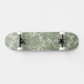 Skateboard william morris tulip papier peint textile vert (Horz)