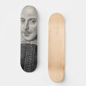Skateboard William Shakespeare Portrait (Recto)
