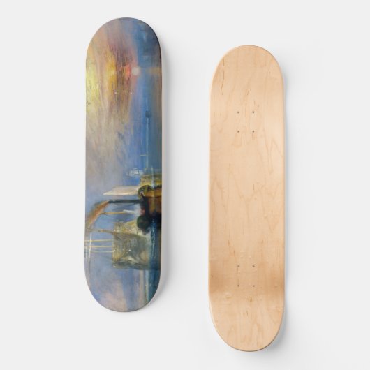 Skateboard William Turner - Le Temeraire de combat (Recto)