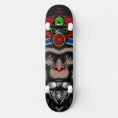 Skateboard Wise Old Monkey (Recto)