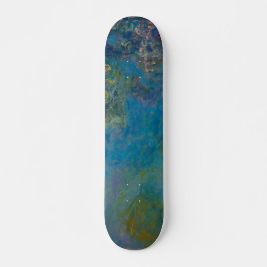 Skateboard Wisteria par Claude Monet (Devant)