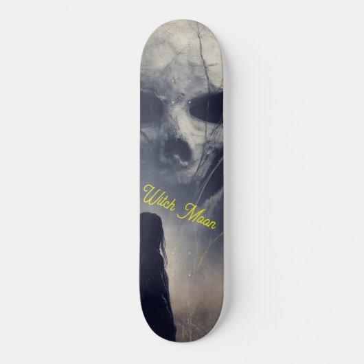 Skateboard Witch Moon  (Recto)