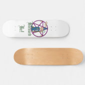 Skateboard Witchoman Pencacle Pixel Art (Horz)