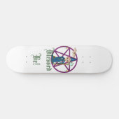 Skateboard Witchoman Pencacle Pixel Art (Horz)