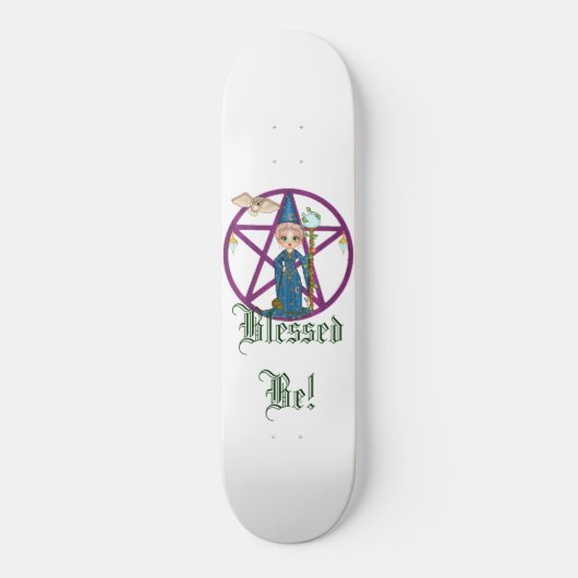 Skateboard Witchoman Pencacle Pixel Art (Recto)