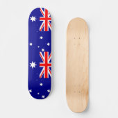 Skateboard with flag of Australia (Recto)