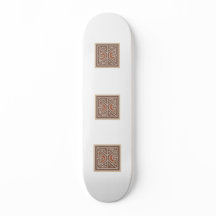 Skateboard with Papua New Guinea design