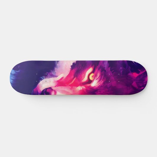 Skateboard Wolf World :: (Horz)