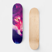 Skateboard Wolf World :: (Recto)