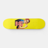 skateboard "WOMEN'S RIGHTS 101" (Horz)