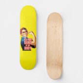 skateboard "WOMEN'S RIGHTS 101" (Recto)