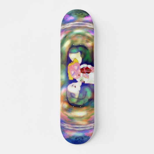 Skateboard "Worship Angel" (Voorkant)