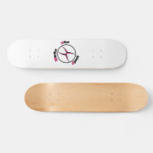 Skateboard X marque le point (Horz)