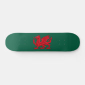 Skateboard Y Ddraig Goch - Red Dragon (Horz)