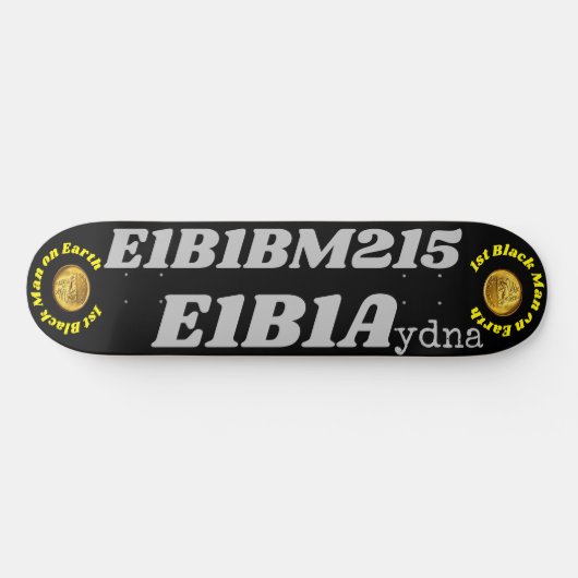 Skateboard YDNA 1ST BLACK MAN JMT 8 Patinage de 1/4" (Horz)