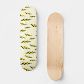 Skateboard Yellow Comic Book Superhero Motif d'éclairage (Recto)