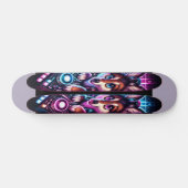 Skateboard Yeux DJ expressifs (Horz)