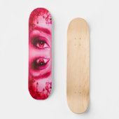 Skateboard Yeux rouges (Recto)