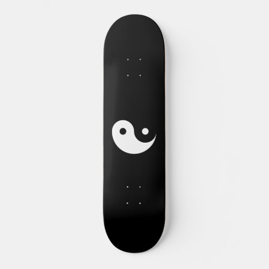 Skateboard Yin et Yang, (Recto)