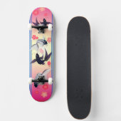 Skateboard Yin et Yang Koi (Devant)